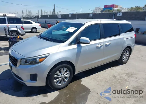 2015 Kia Sedona Lx из США, поврежденный, VIN KNDMB5C16F6068449